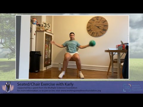 20240514 Seated/Chair Exercise with Karly Sponsored by the Multiple Sclerosis Foundation