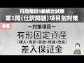 【第8回:第1問仕訳問題対策】有形固定資産(購入・売却・買換・修繕・改良)・差入保証金(不動産の賃貸)について~日商簿記3級検定試験項目別対策~