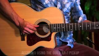 Guild Westerly Collection OM-240CE Acoustic Guitar Demo