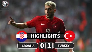 Hırvatistan - Türkiye Maçı Özeti Euro 2024 Elemeleri