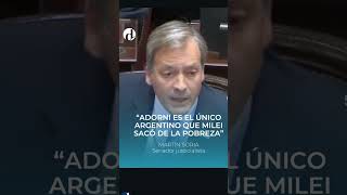 👎 Adorni es el único argentino que Milei sacó de la pobreza verdaderamente