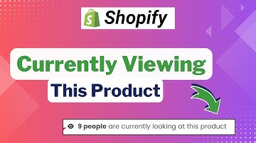 How can I show the number of people viewing a product on Shopify | Design Dot Store