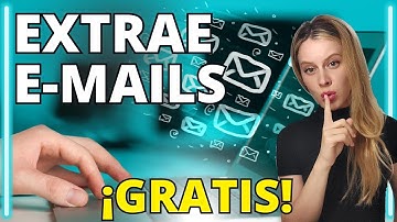 Extrae CIENTOS de EMAILS GRATIS y en MINUTOS: Google, Facebook, Maps | Web Scraping