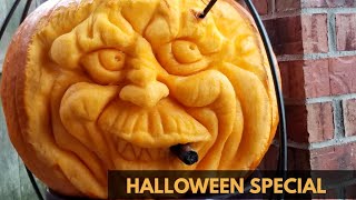 CigarArtistry Halloween Special. New Pumpkin Sculpting Tutorial.