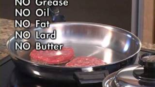 How to cook Hamburgers using your Americraft Waterless Cookware