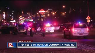 Tulsa city leaders working on community policing