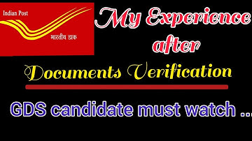 My Whole Experience about gds documents verification ||