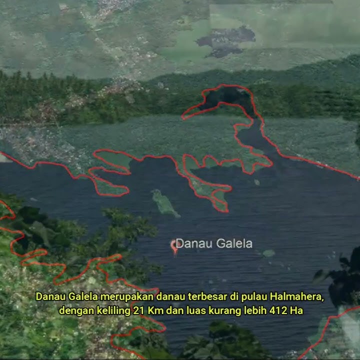 Danau Galela #danaugalela #geografi #aviation #infogeografi