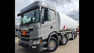 4715 Scania G450 8x2/6 SlaapCabine Euro6C - HMK Fuel tank 24.125L