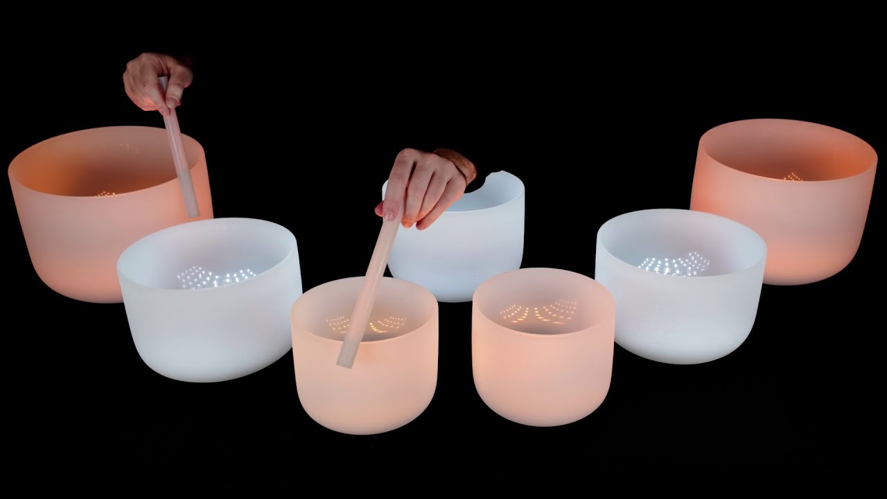 Deep Relaxation for Restful Sleep | Crystal Bowls Healing Sound Bath ...