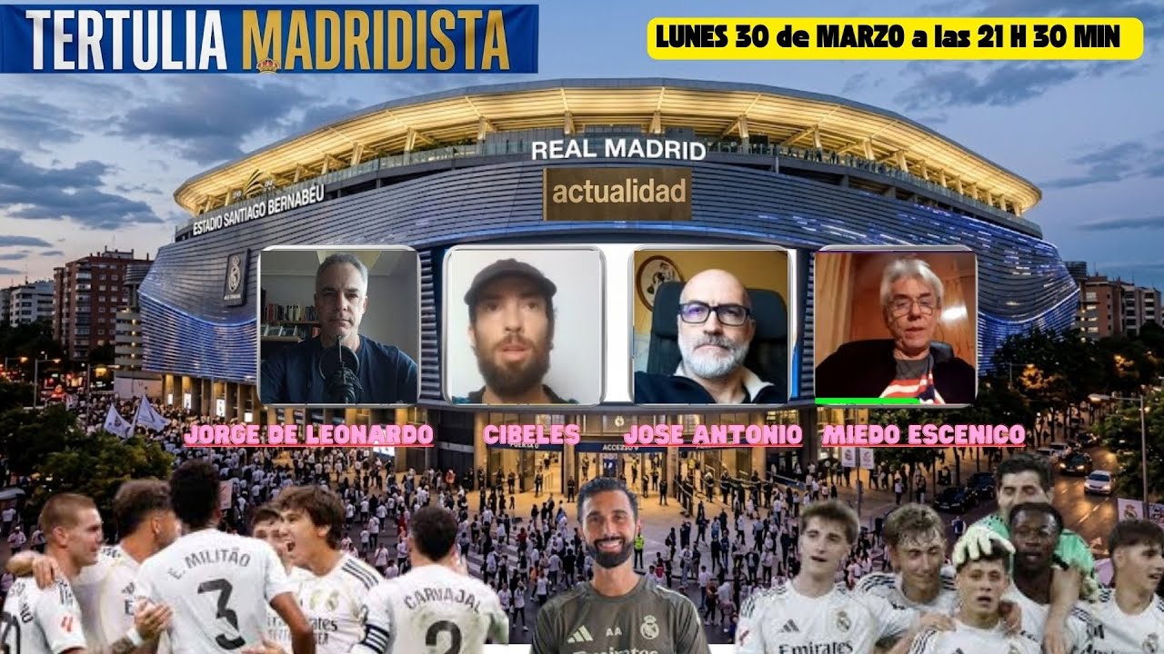 TERTULIA VIP; ACTUALIDAD REAL MADRID - YouTube