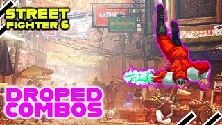 When the drop combo becomes a reset in Street Fighter 6 feat Bison