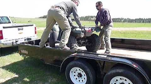 ATV Loading and Unloading. Learn How to Stay Safe!