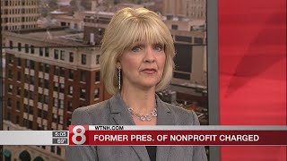 Former president of nonprofit charged with theft