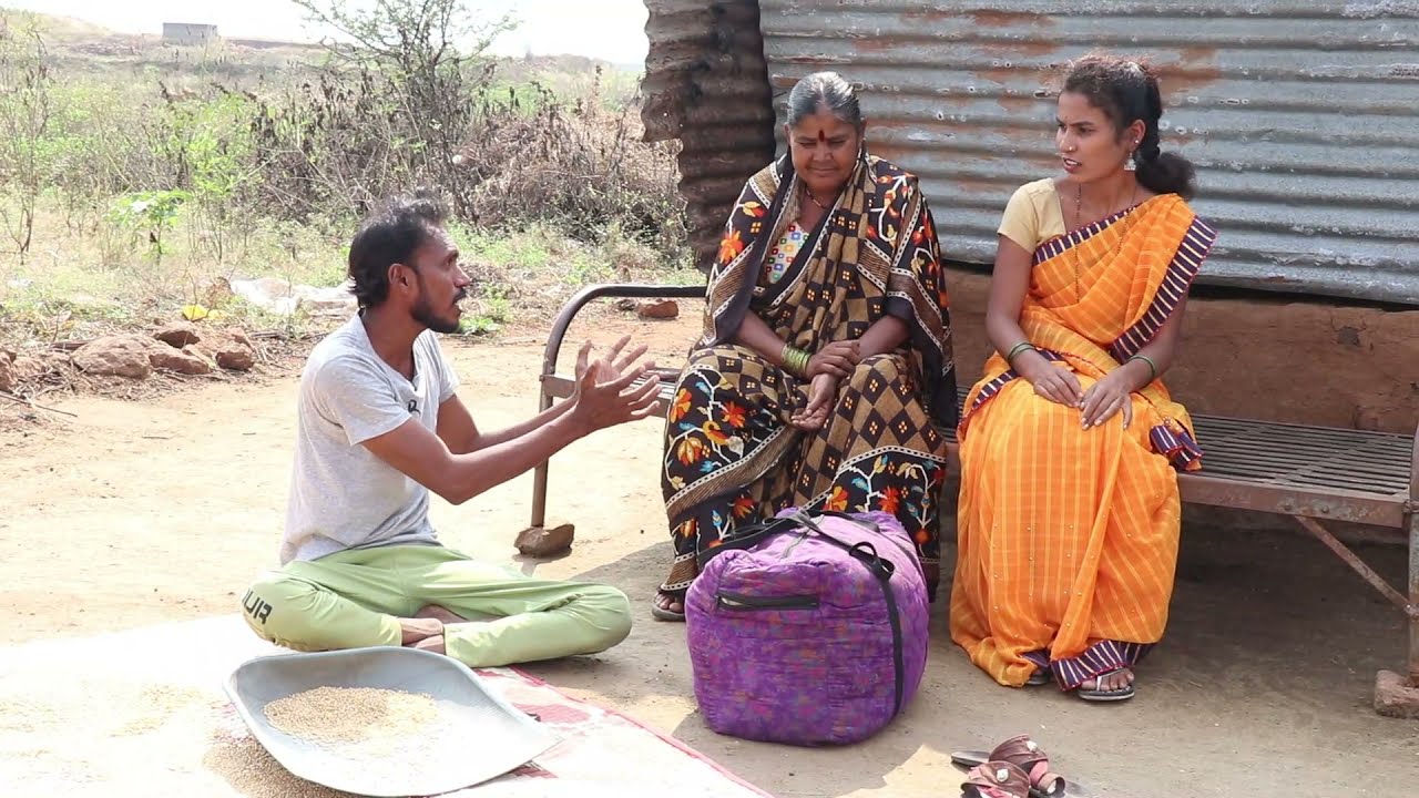बायको गेली माहेराला .करकासा झाला नवऱ्याच्या जीवाला,🤣गाड्या होत्या बंद🤗by Rahul chakhale Kajal shinde