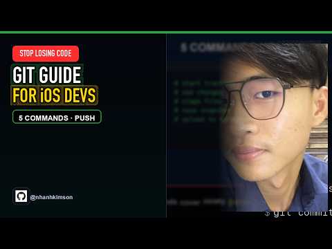 Stop Losing Code! Git & GitHub Guide for iOS Developers