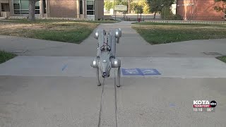 Astro the robot dog advances mechanical engineering education at South Dakota Mines