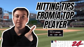 HITTING TIPS FROM 3 TIME MLB THE SHOW CHAMPION!