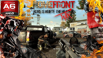 Homefront (AMD A6, Radeon R4 Graphics) Low End PC (512MB)