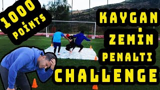 Kaygan Zemin Futbol Challenge - Penaltı Challenge - Hastanelik Olduk 