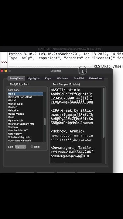 How To Use Python Idle In DARK MODE #shorts - YouTube