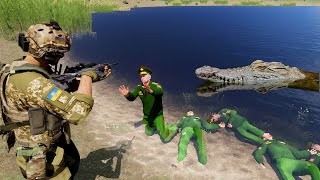 🔴Like the Angel of Death! Today, Ukrainian snipers fearlessly kill dozens of Russian generals -ARMA3