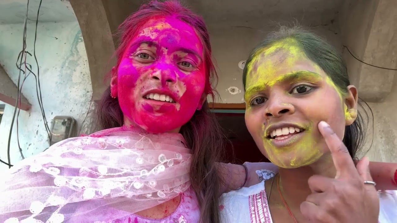 Part :-2 Happy Holi guys🥳 Shaam ko gulal wali holi