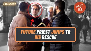 Future Priest Attempts To Rescue A Christian Part1! Muhammed Ali