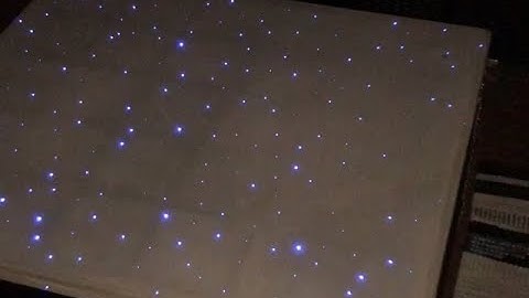 Fiber Optic Concrete Table (DIY)