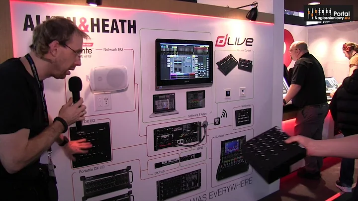Allen&Heath dLive DM0 - instalacyjny wielostrefowy programowalny mikser cyfrowy [ISE 2018]