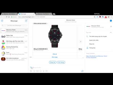 Hướng dẫn tạo chatbot bán hàng trên nền tảng Messnow