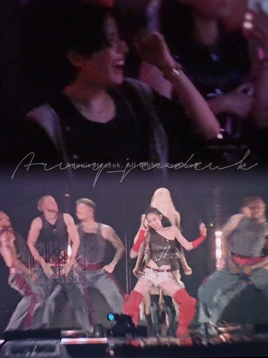 Jhope reaction on Blackpink new song 'Jump' at seoul concert 🔥#jhope #blackpink #btsreaction #250706