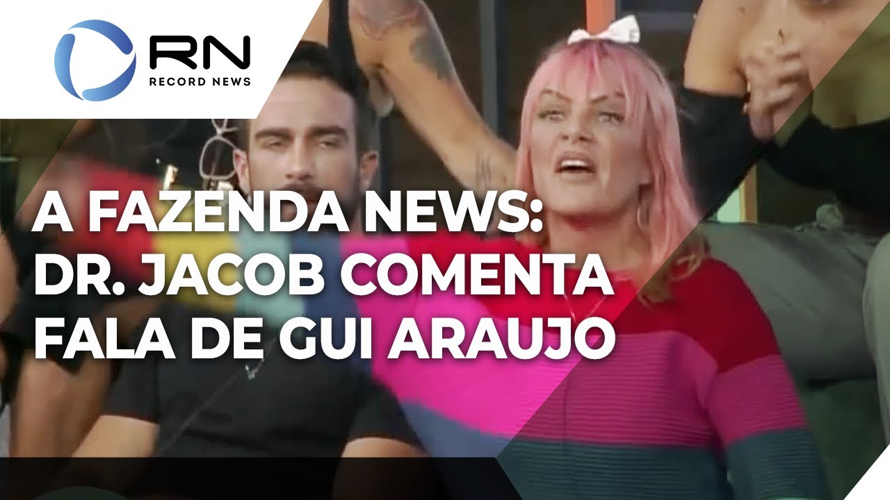 A Fazenda News: convidados comentam briga entre Gui Araujo e Valentina