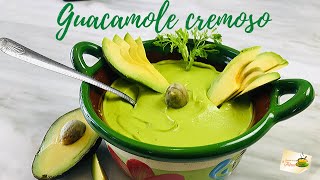 GUACAMOLE CREMOSO solo 3 ingredientes  (  para carnita asada )