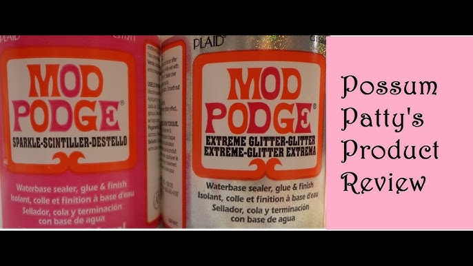 How to Make Mod Podge Extreme Glitter Skins 