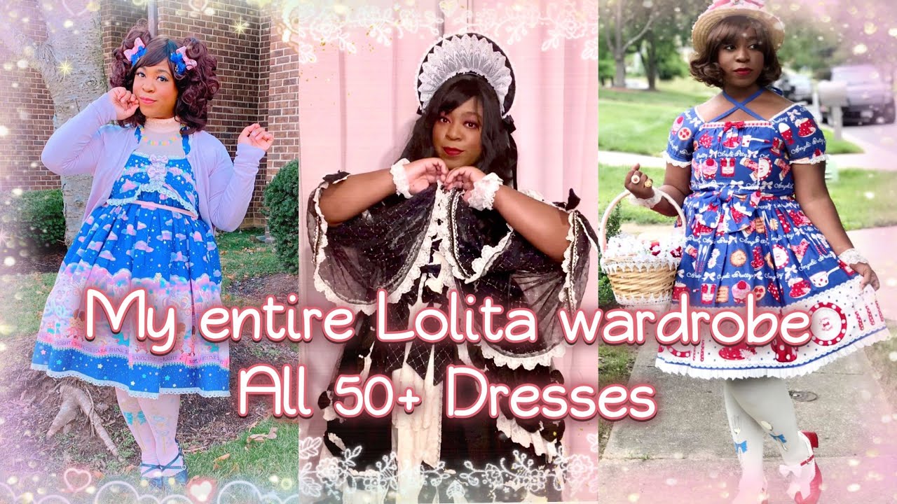 Lolita Wardrobe Tour! Over 50 dresses (with coords too!)