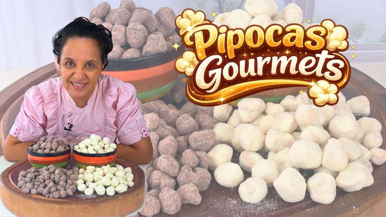 Pipoca GOURMET para vender - RECEITA completa