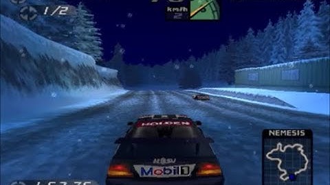 NFS: HS Complete Edition (PS1) - Snowy Ridge Pursuit-Heavy Car Cheat