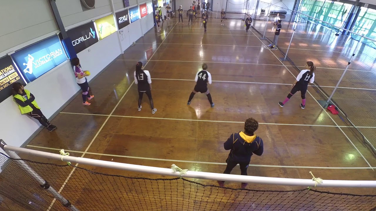 2018 Womens Victorian Dodgeball League Round 3 Yea Unicorns vs