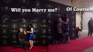 Dec 17th 2016 - Engagement proposal in real time!