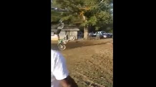 Dirtbike Stunt Gone Wrong