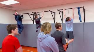 SKYRIDGE WRESTLING PULL UP A THON EVENT