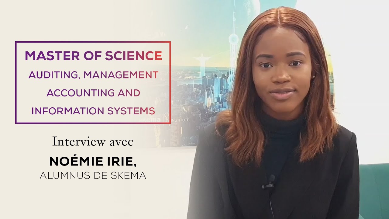 Rencontrez Noémie, alumna du MSc Auditing, Management Accounting & Information Systems | SKEMA