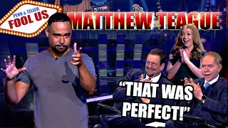 Matthew Teague on Penn & Teller: Fool Us: Season 8, Episode 5: Teller Gets Whacked!