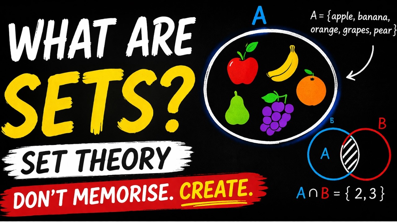 What are Sets / Set Theory - YouTube