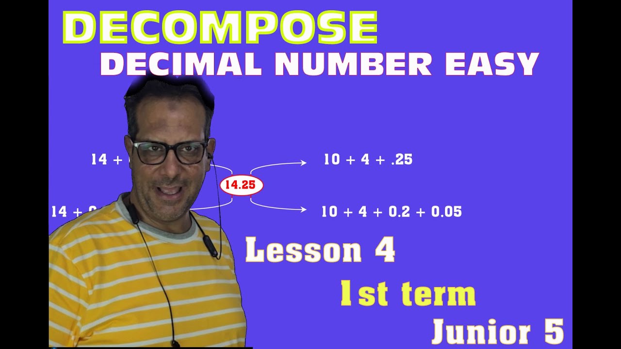 Decompose Numbers Decimal Compose and Decompose Decimal Numbers Easily تركيب وتحليل الأعداد ...