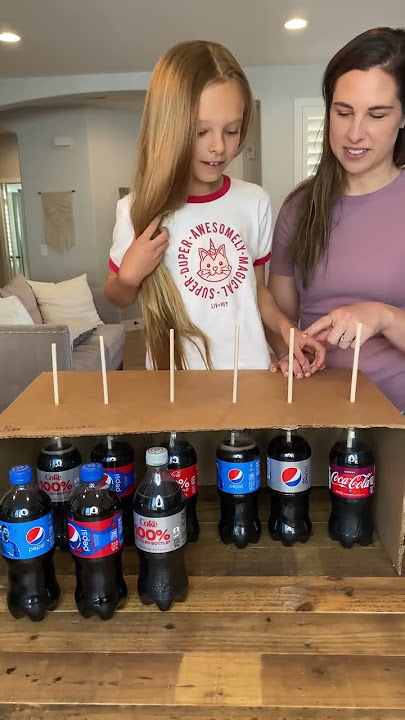 Coca-Cola VS Pepsi Taste Challenge! #shorts