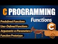 C Programming Tutorial #07 | Functions in C | Parameters | Types of Functions | Declaring a Function