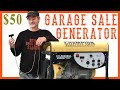 How I Fixed a Yard Sale Generator - Video