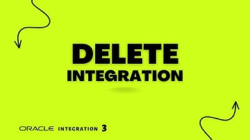 How to Delete an integration in Oracle Integration 3, Delete integration in OIC 3